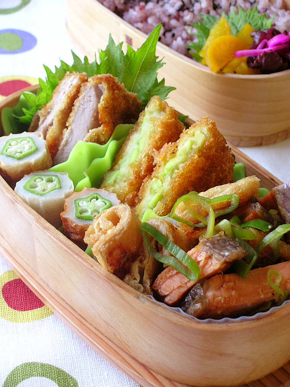 枝豆のコロッケ弁当_b0171098_1711879.jpg