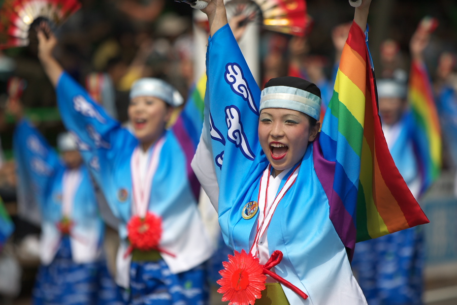 高知よさこい祭り　全国大会　追手筋会場 vol.3_a0095531_2319044.jpg