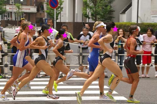 横浜トライアスロン(女性編)で見たこと_e0187146_13492783.jpg