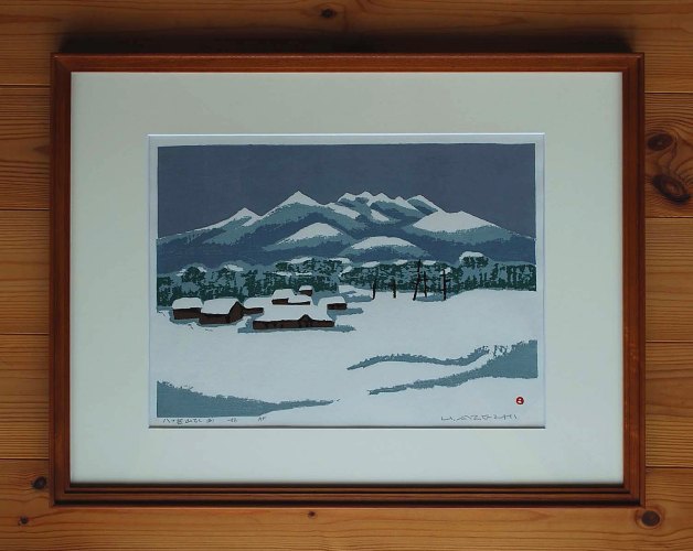 鹿島槍ヶ岳縦走番外編３－畦地梅太郎版画展_c0177814_12371184.jpg