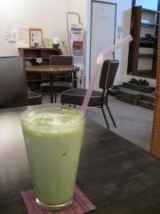 抹茶オレ:Nagaya cafe さと和(春日)@東京_b0147224_23102421.jpg