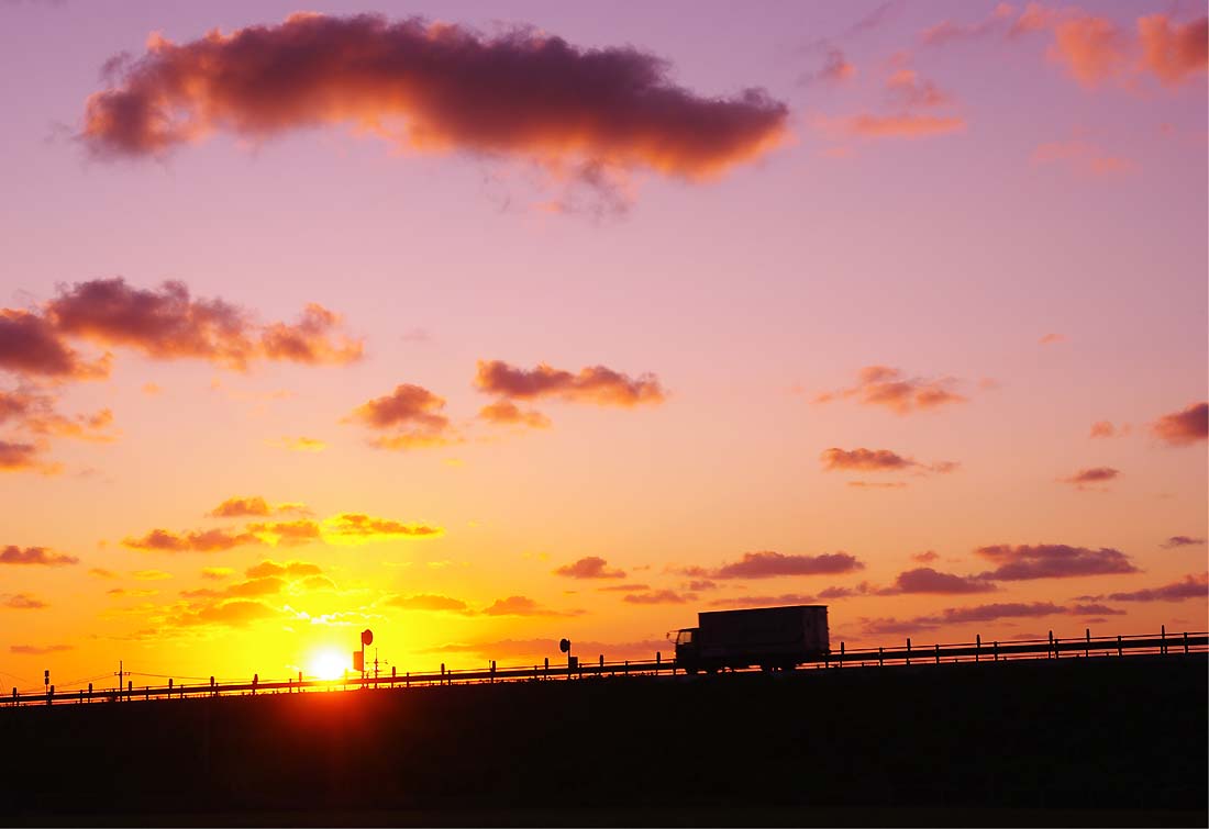 大山町／夕焼け自動車道_e0191450_18255760.jpg