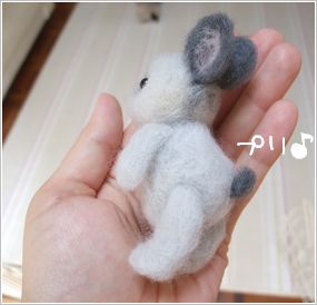 *羊毛felt* テディちゃん風。_c0155489_10195463.jpg