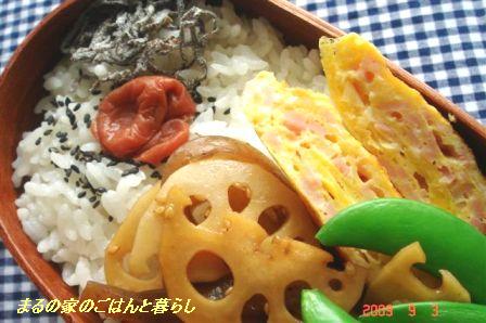 9月3日のオット通勤弁当_b0102728_1445744.jpg