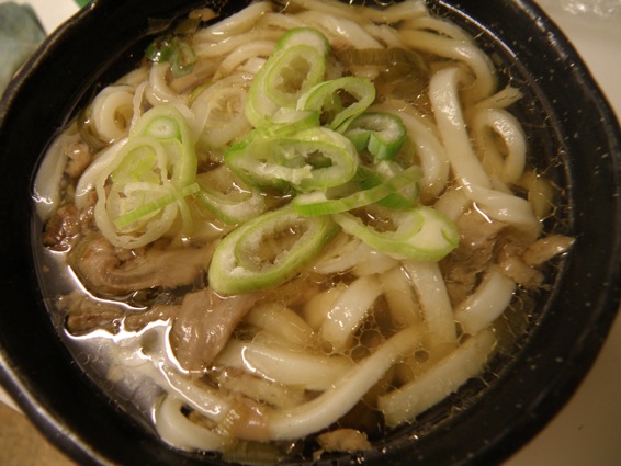 さばのゆ 牛スジ・カスうどん♪_f0053279_343156.jpg