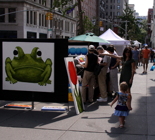 老舗の野外アート展示会、Outdoor Art Exhibit_b0007805_13374789.jpg