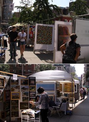 老舗の野外アート展示会、Outdoor Art Exhibit_b0007805_1338914.jpg
