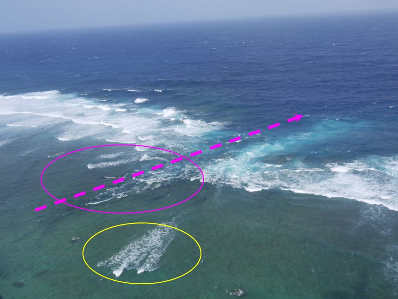 離岸流 沖縄の風