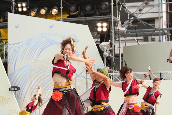 第56回よさこい祭り（2009） 全国大会 お喜楽家_a0077663_6242045.jpg