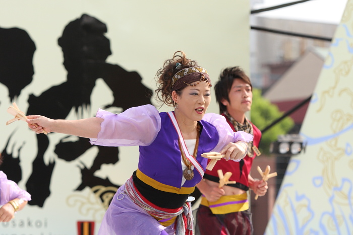 第56回よさこい祭り（2009） 全国大会 お喜楽家_a0077663_6245246.jpg