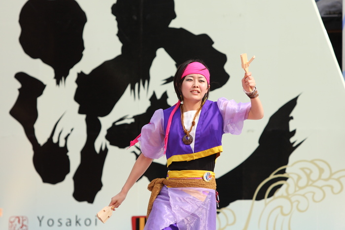 第56回よさこい祭り（2009） 全国大会 お喜楽家_a0077663_6251140.jpg