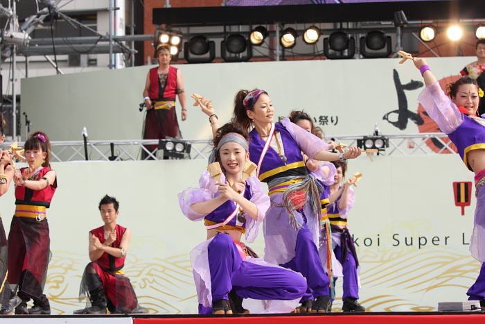 第56回よさこい祭り（2009） 全国大会 お喜楽家_a0077663_625283.jpg
