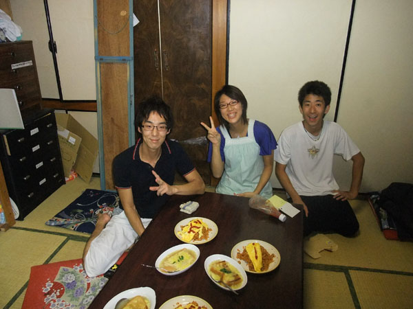ふわふわオムライスとオニオングラタンスープ_a0080406_823769.jpg