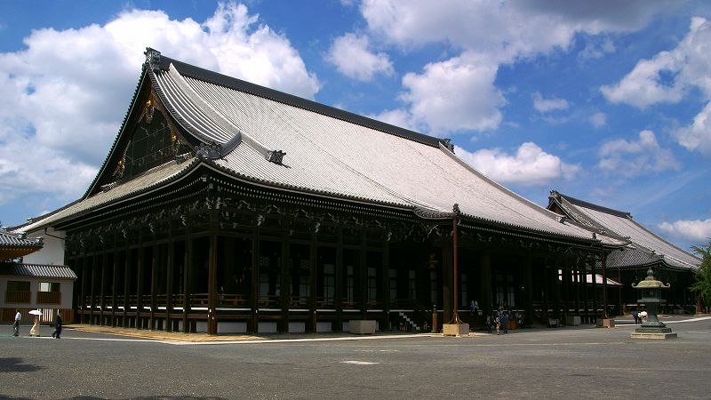 平成の大修復完了の御影堂 堀川花屋町 西本願寺 09年09月08日 京 伏見ぶろぐ処 平成の大修復完了の御影堂 堀川花屋町 西本願寺 09年09月08日 京 伏見ぶろぐ処