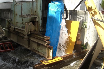 消雪井戸工事(エアー工法)の掘削完了_a0084753_11194164.jpg