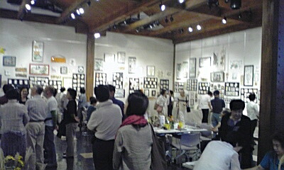 熊取煉瓦館にて絵手紙展_e0136066_11121317.jpg