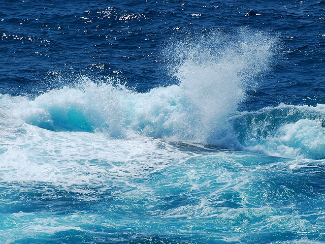 真っ青な海、真っ白な波_a0040522_2184057.jpg