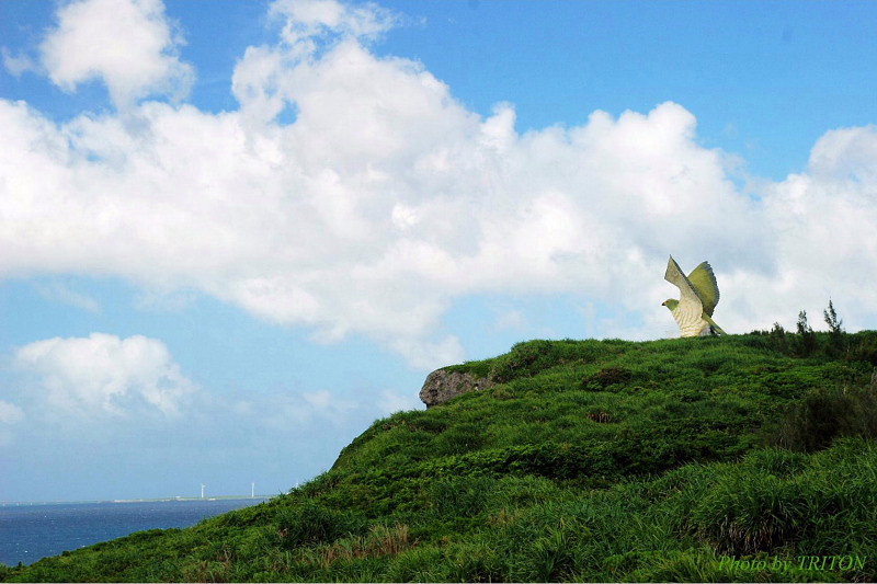 船を見送る岬（ふなうさぎバナタ）・伊良部島_c0179025_13153524.jpg