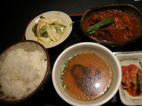 道玄坂・清香園の牛タン煮込みランチ!!!_f0053279_13551779.jpg
