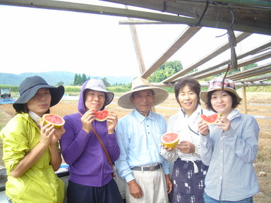 白山地区に今月最初のワークステイに三人の女性が来られました_e0061225_9545414.jpg
