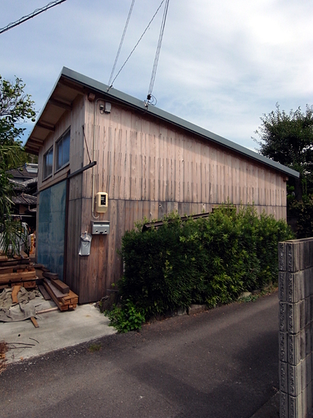 090914 試験体①∥2009∥ヒノキ∥無塗装∥軒の出少∥南面_b0129659_8511577.jpg