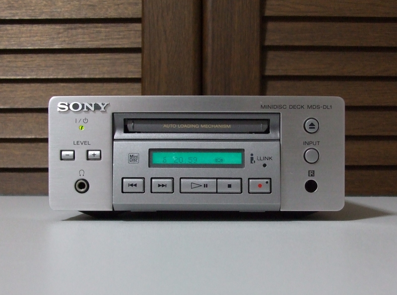 SONY MDS-DL1 : ニコニコ調剤ジャンク館 SONY MDS-DL1 : ニコニコ調剤ジャンク館