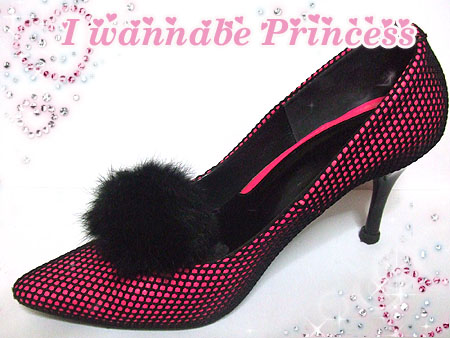 ファーのシューズクリップの作り方 I Wanna Be Princess
