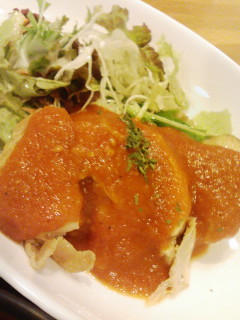 江戸川橋 玉露園喫茶室のグリーンティーつきランチ_f0112873_152252.jpg