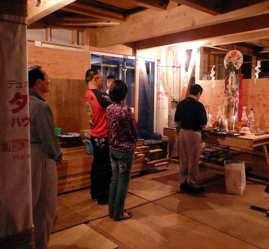 「仁井田二ツ屋の家」 上棟式_f0150893_2052276.jpg