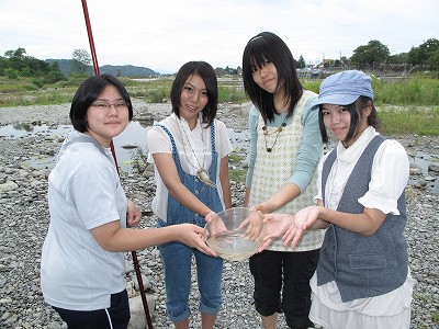 多摩川の水はきれいだね。_d0137029_1516257.jpg