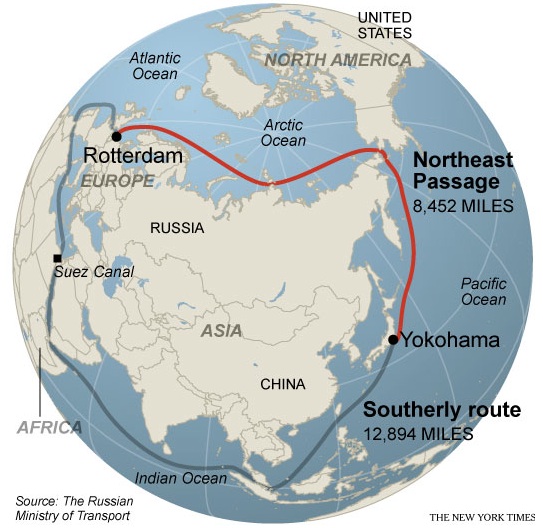 北極海の「北東ルート」で初の商業航行_b0015356_0172858.jpg