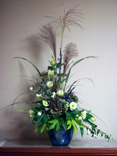 ススキと秋色紫陽花_d0133320_20184294.jpg