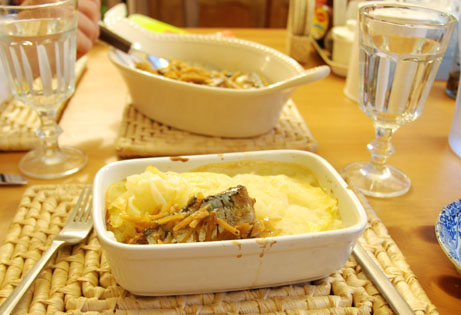 乳製品無しのグラタン Dairy free gratin_c0178022_0102719.jpg