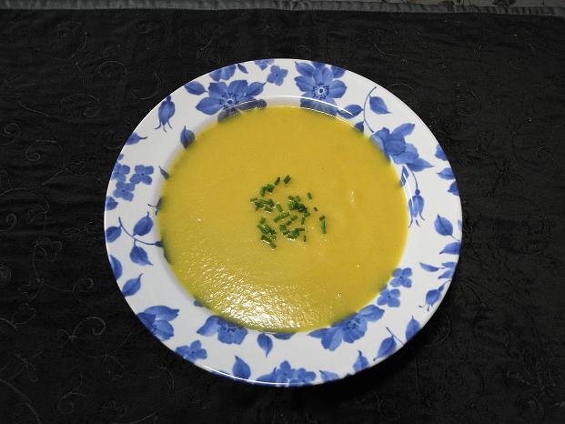 ズッキーニのスープ　（courgette soup）_c0169179_6423838.jpg