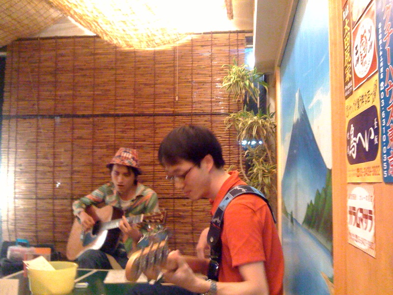 土曜の夜 blend note ライブ@さばのゆ。_f0053279_3521948.jpg