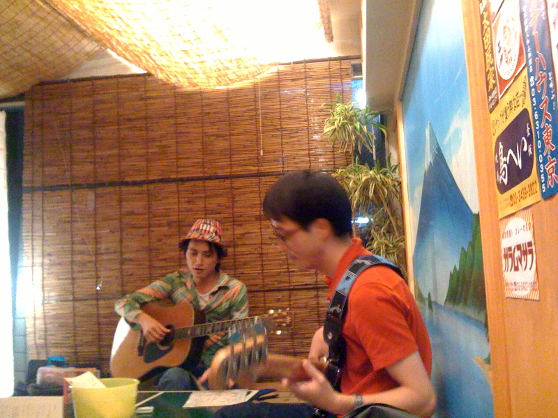 土曜の夜 blend note ライブ@さばのゆ。_f0053279_352376.jpg