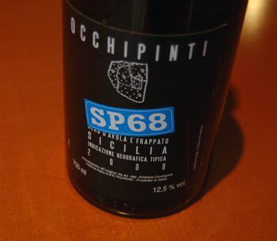 シチリア・ロッソ SP68/オッキピンティ_f0054977_20143556.jpg