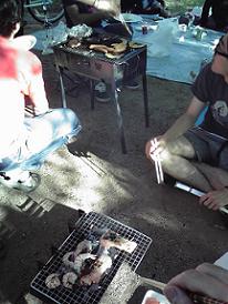 仕事したあとBBQ_c0037103_2112034.jpg