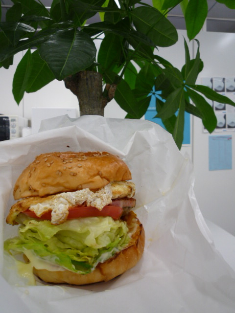ハンバーガーが食べたくて/ナナ_c0195791_11491496.jpg