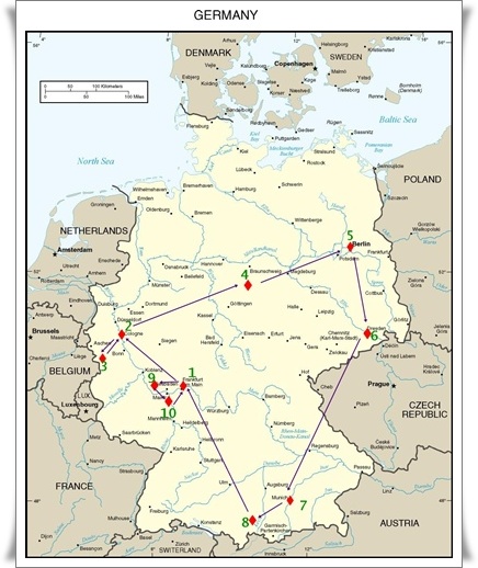 フランクフルトにて ｙａｍｙａｍ町一丁目