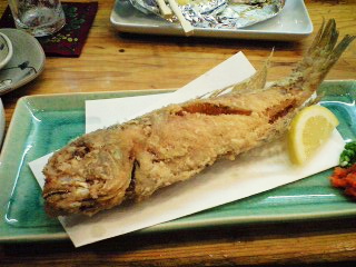甘鯛の唐揚げ 喰ってやろう