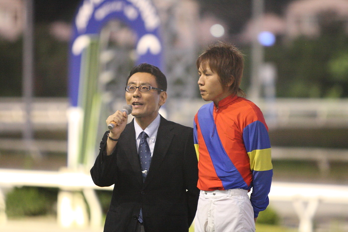 實川純一騎手の送別式_a0077663_18194327.jpg