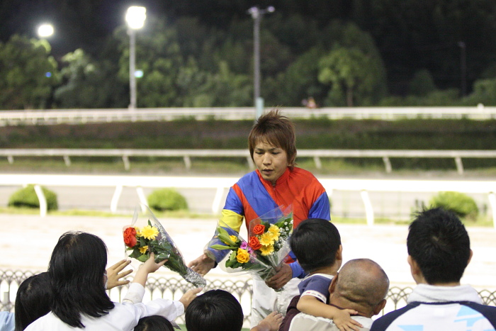 實川純一騎手の送別式_a0077663_18201225.jpg