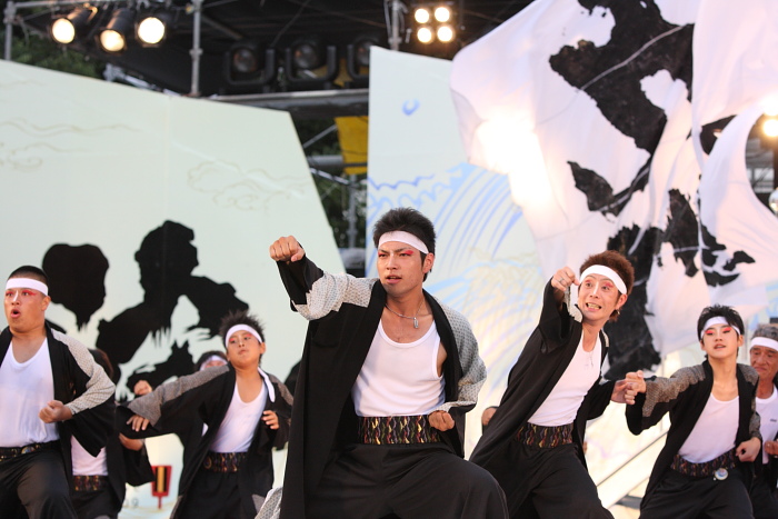 第56回よさこい祭り（2009） 全国大会 九州男組_a0077663_18431339.jpg