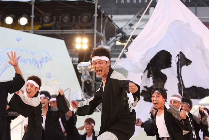 第56回よさこい祭り（2009） 全国大会 九州男組_a0077663_18432143.jpg