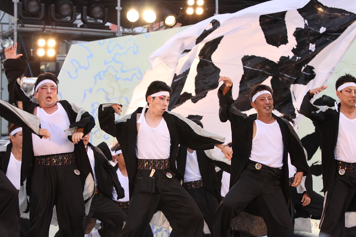 第56回よさこい祭り（2009） 全国大会 九州男組_a0077663_18432942.jpg