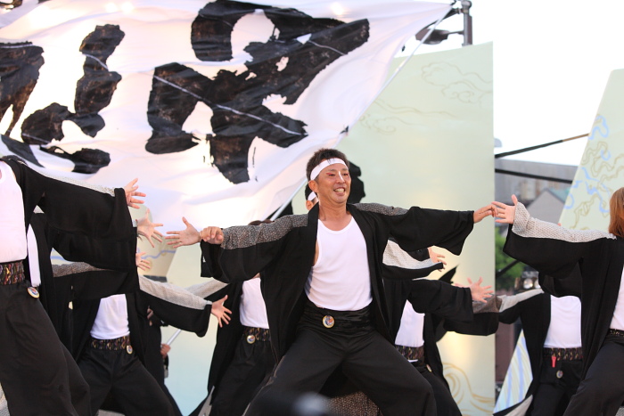 第56回よさこい祭り（2009） 全国大会 九州男組_a0077663_18433759.jpg