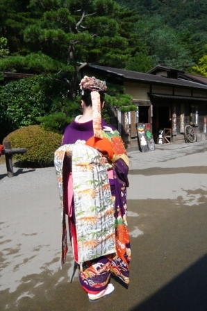 アゲハさん 日光江戸村へ 白石まちづくり アゲハさん 日光江戸村へ 白石まちづくり