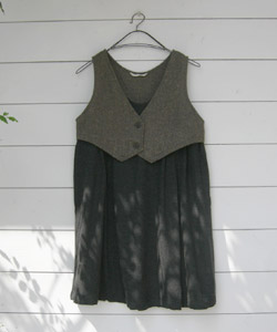 maison de plage ネップツィード×カットソーワンピース_a0130646_15374.jpg