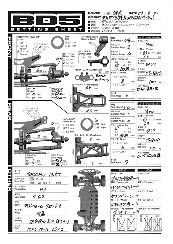 久々セッティングシート　山内雄広　WANGAN＆リバティ編_e0166663_11323942.jpg